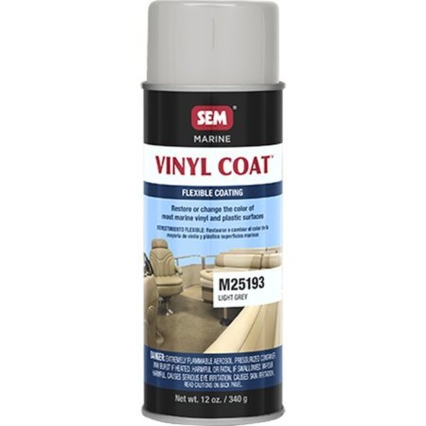 Sem Paints Vinyl Coat, Light Grey M25193